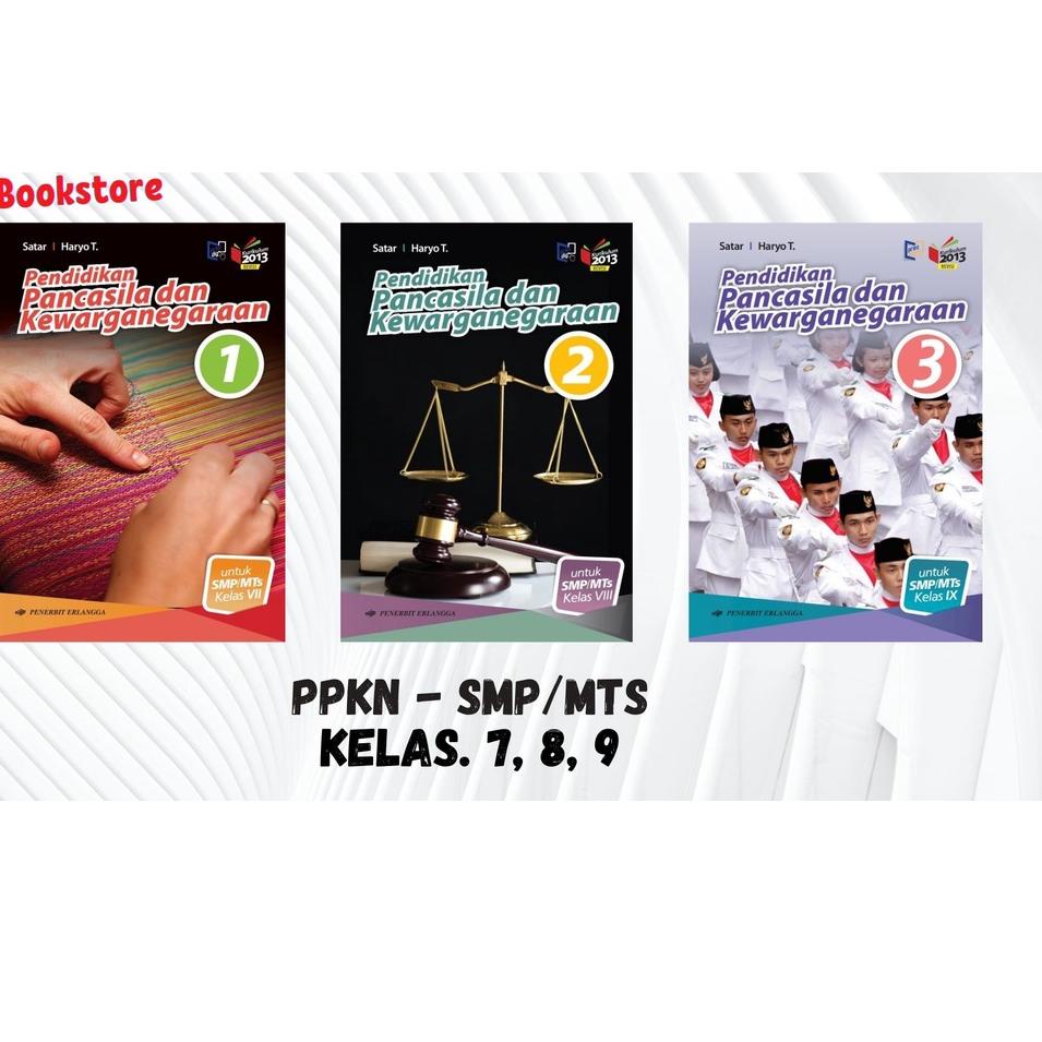 

Harga Spesial.. PPKN SMP/MTS KLS. 7,8,9/K13N