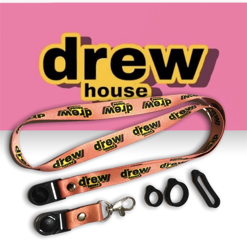 DREW ORANGE GANTUNGAN HANDPHONE FREE KARET 3PCS