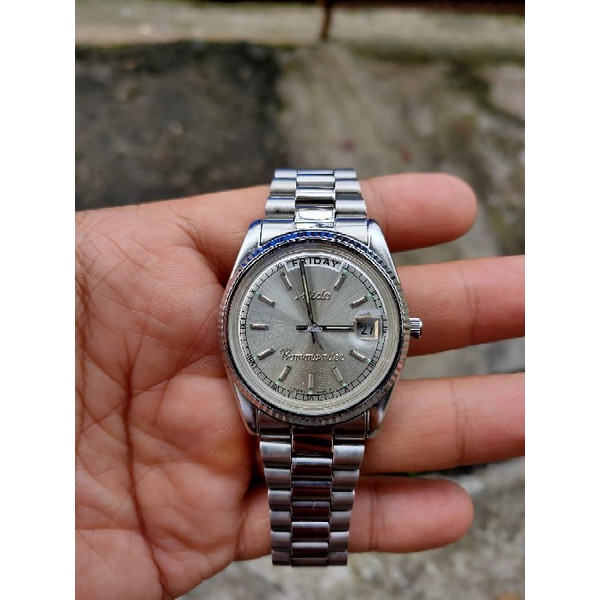jam tangan pria jam vintage MIDO commander automatic jam klasik jam cowok