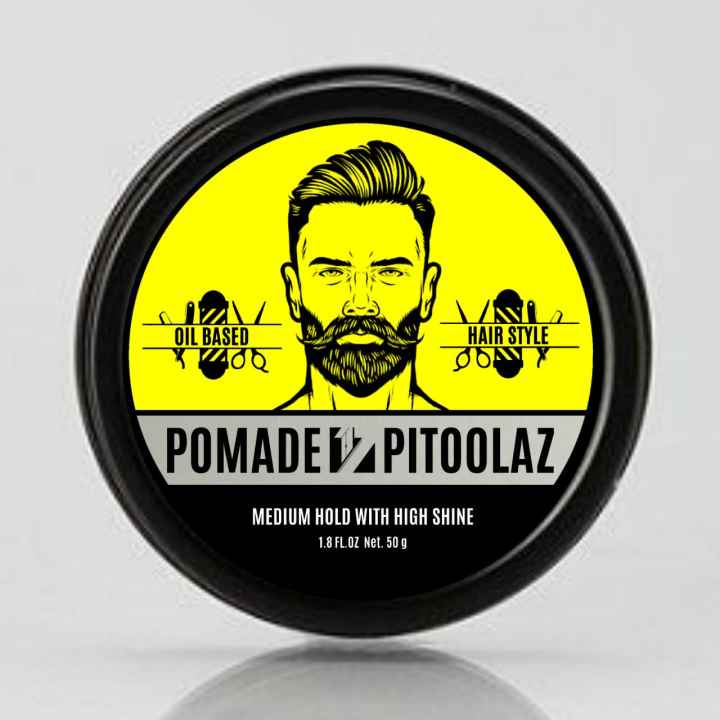 POMADE PITOOLAZ minyak rambut cowok basah tahan lama wangi pria wangi pomade pria terlihat basah pom