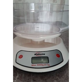 Timbangan Dapur Digital Mangkok Kabuto 5kg