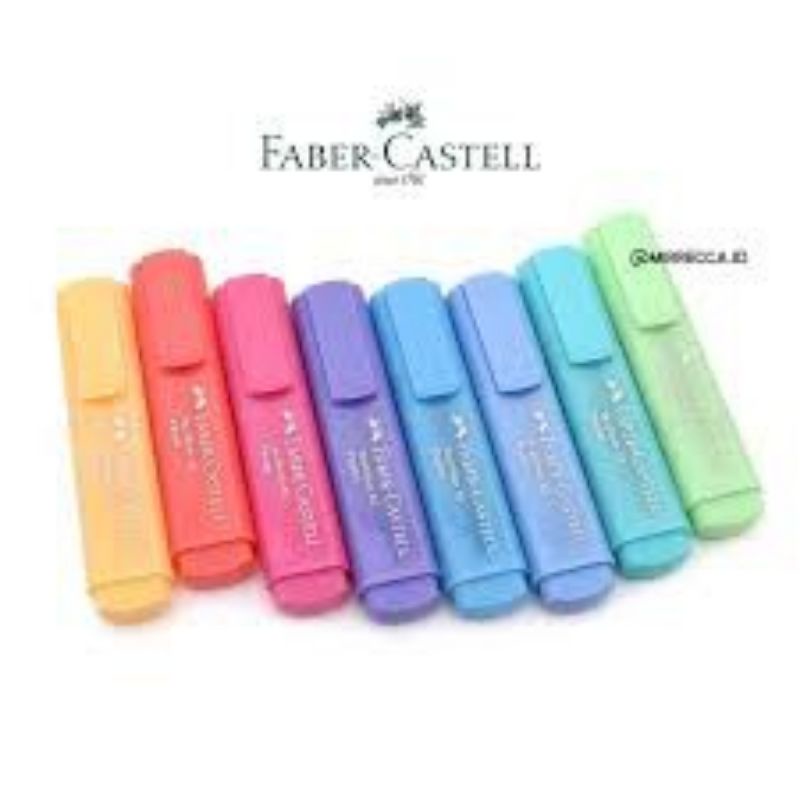 

FABER CASTELL Textliner 46 Pastel Highlighter Soft Colour Stabilo