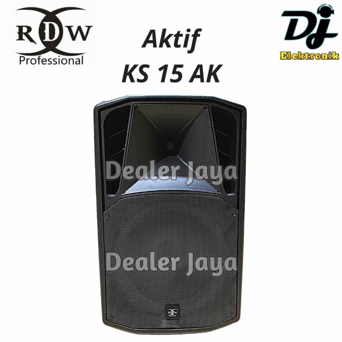 Speaker Aktif RDW KS 15 AK / KS 15AK / KS15AK - 15 inch