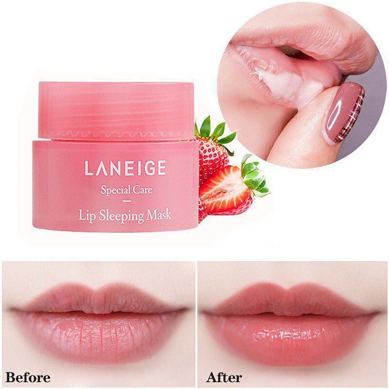 Medan Termurah Lip Sleeping Mask Night Sleep 3g Lip Balm Korea Laneige