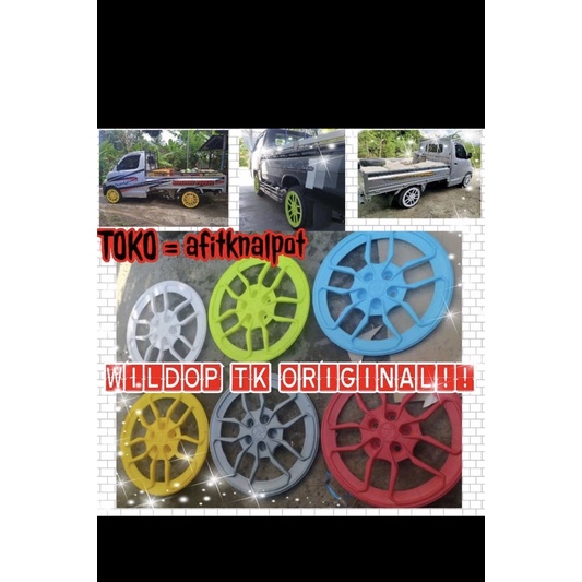 WELDOP TK BAHAN PLASTIK R17 COCOk DI L300, GRANMAX, CARRY New wildopwildop