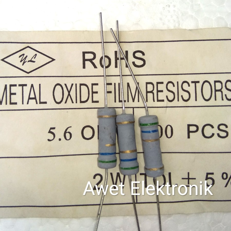 resistor 5.6 ohm 2 watt resistor 5.6r 2w resistor 5.6R 2W