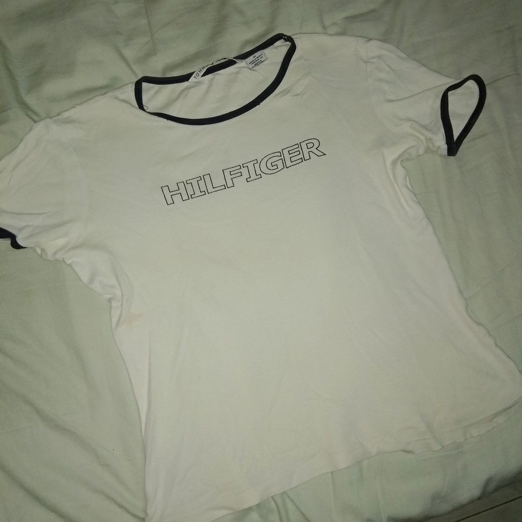 Kaos TOMMY HILFIGER M kaus t shirt katun bekas second preloved