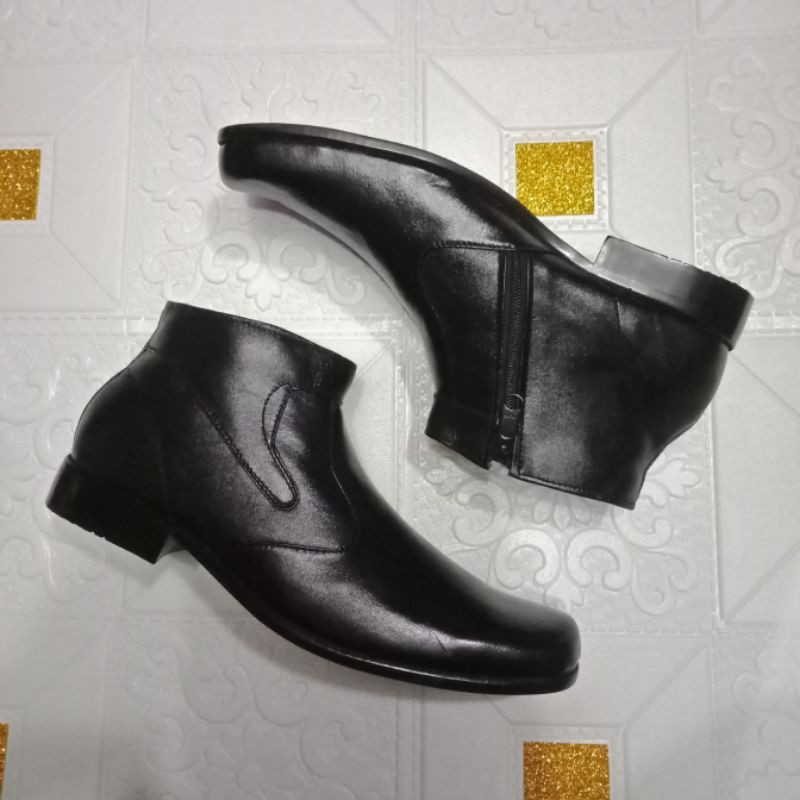 Sepatu Boot Pria  Kulit Asli/Sepatu Formal Pria/Pantofel Kerja Pria