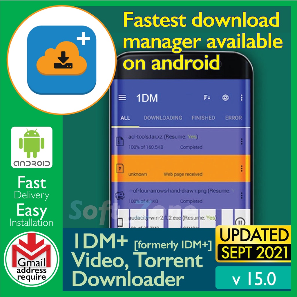 

1DM+ [frmrly IDM+]Vd, Trrnt Dwnldr v15.0 - Fstst dwnld mngr [SmrtPhn - Andrd] - Dgtl Dwnld
