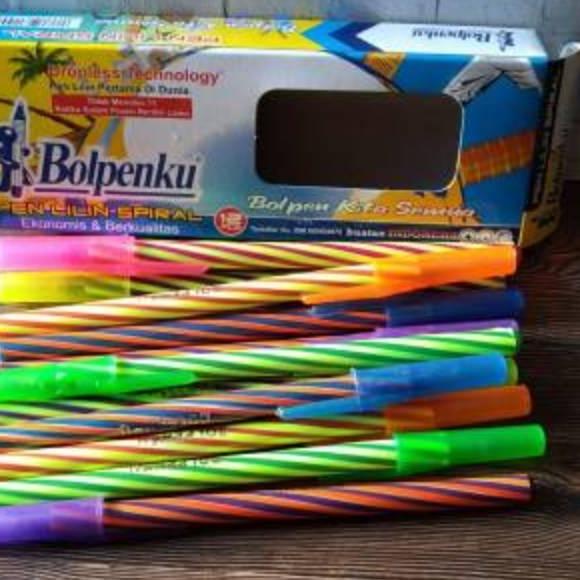

✔️FLA⚡H⚡ALE✔️ 1 Lusin Pulpen Lilin Bolpenku Pulpen Murah paling murah
