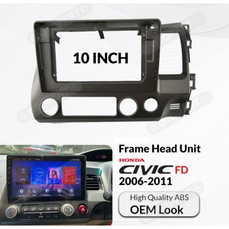 Frame 10 inch CIVIC FD