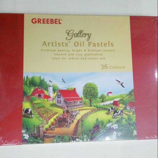 

Krayon Greebel artists oil pastels 36 warna
