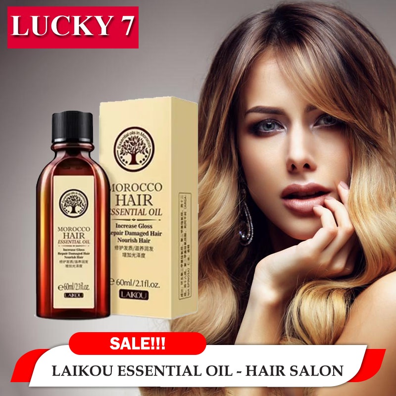 DBI - [ ORIGINAL 100% ] Serum Hair Tonic Rambut LAIKOU MOROCCO / Vitamin Rambut Kering Kusam dan Bercabang
