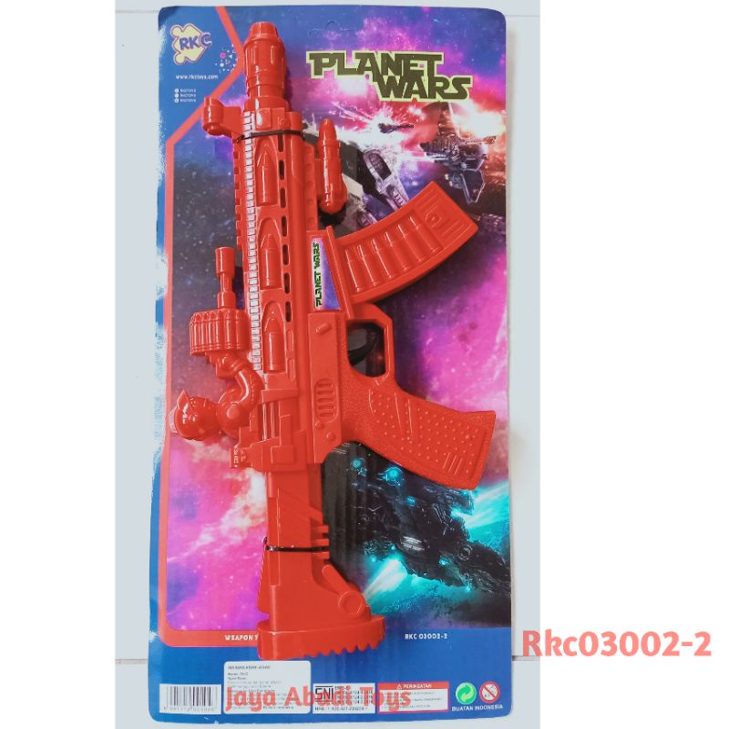 Mainan Pistol Bunyi Krotok Krotok Trotok Planet Wars RKC03007-2