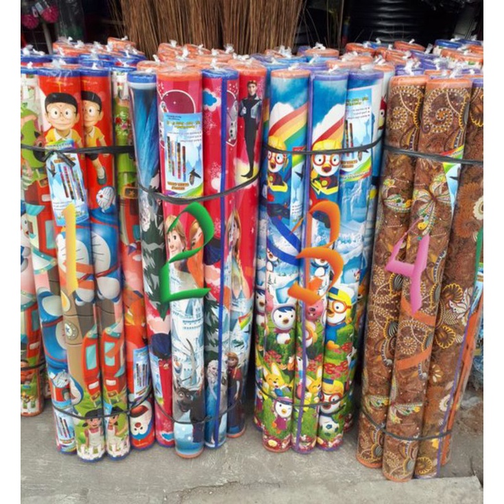 Tikar spon eva karpet spon tikar gulung spon motif