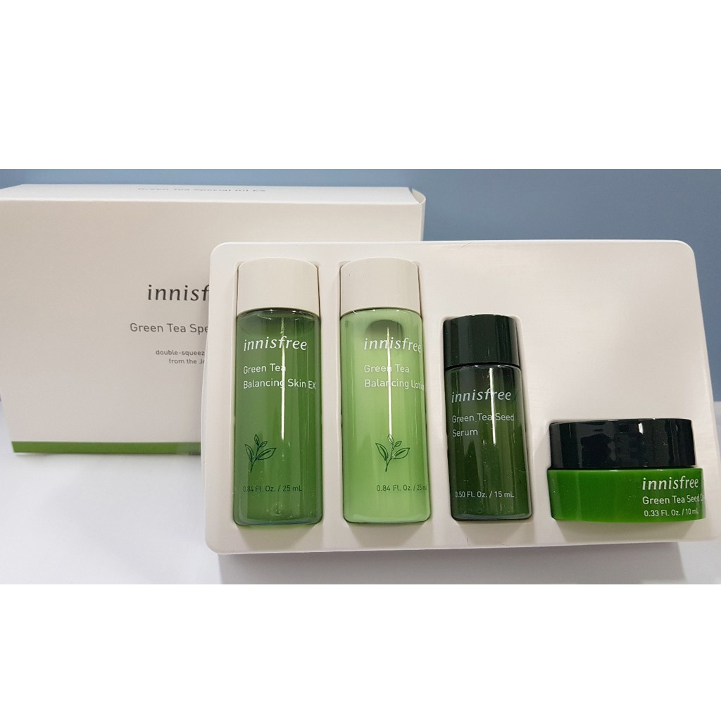 Jual [INNISFREE] Green Tea Special Kit EX Indonesia|Shopee Indonesia