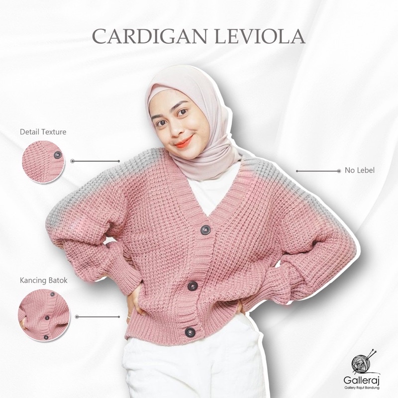 Cardy Rajut Wanita LOVA EIREEEN CARDIGAN OUTER