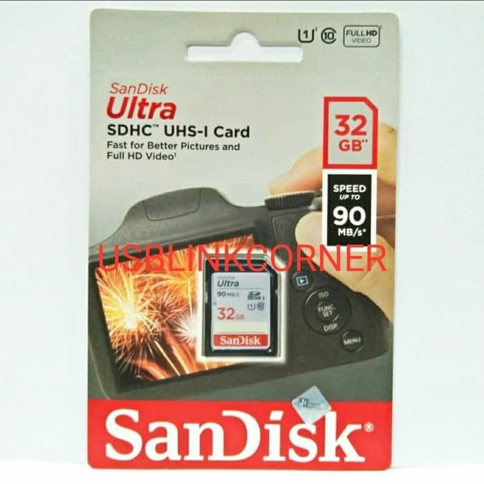 Sandisk SD CARD 32GB 90mb/s - SDCARD SDHC 32GB 90 mbps