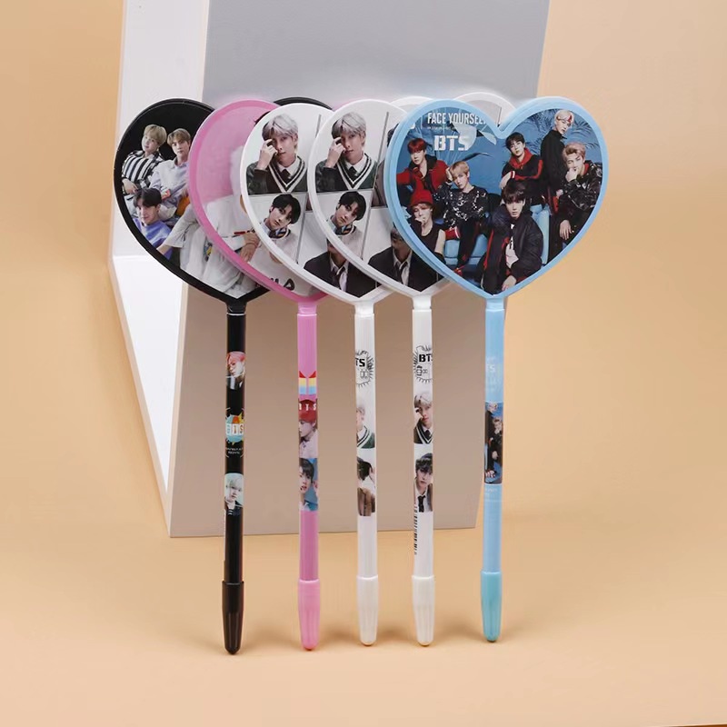 PULPEN GEL BTS BT21 KIPAS BESAR MURAH / PULPEN BTS / PULPEN BT21 / BOLPEN GEL / PENA / BALLPOIN