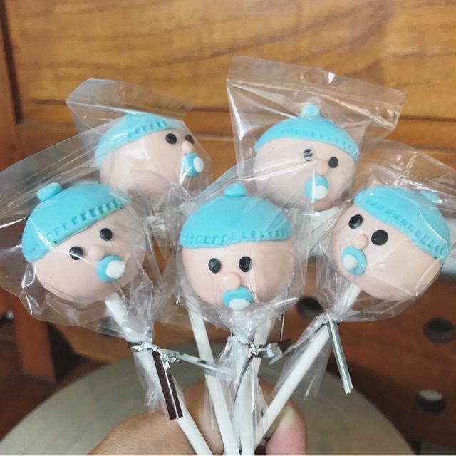 

Cakepop baby shower dan styrofoam (alas cakepop)