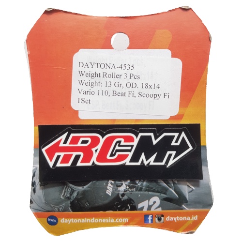 ROLLER ROLER ISI 3 4535 VARIO 110 KARBU FI BEAT FI SCOOPY FI ESP ORI ORIGINAL DAYTONA 13GRAM 13 GRAM 13GR 13 GR