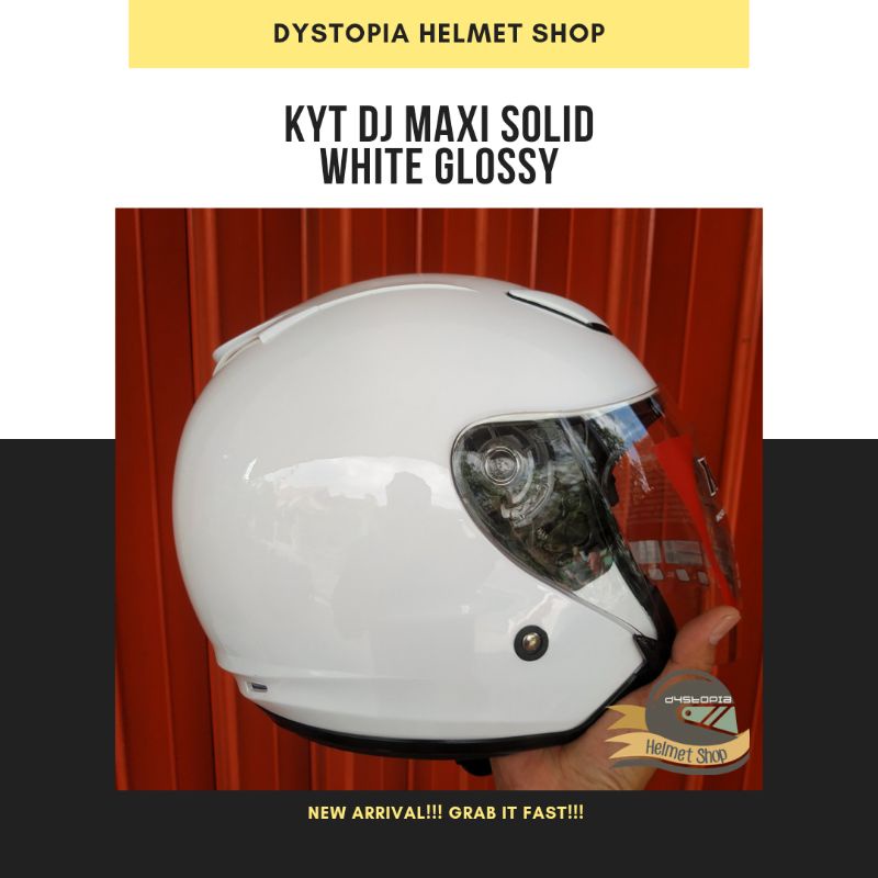 kyt dj maxi solid white glossy dj maxi putih polos not kyt kyoto dj maru galaxy slide venom open nfj