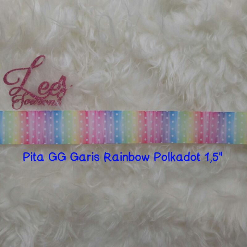 

Pita GG Garis Rainbow Polkadot 1,5