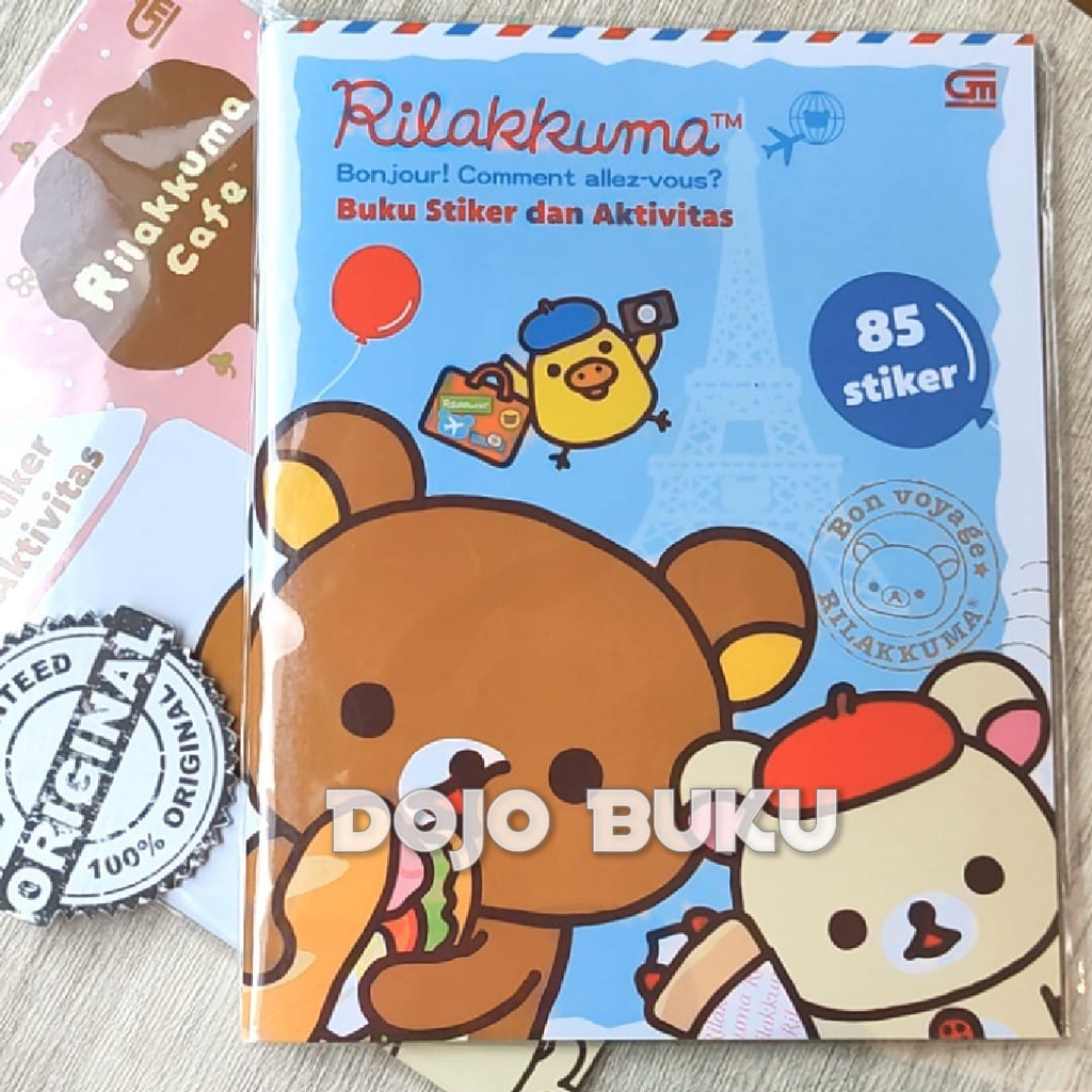 Buku Seri Rilakkuma Buku Stiker dan Aktivitas