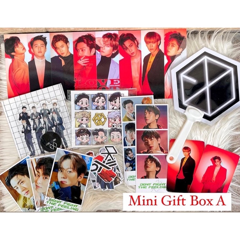 Paket mini EXO KPOP Giftbox / Fankit / Kado