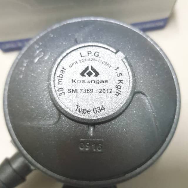 Regulator Gas LPG Kosangas Tipe 634 Made in Europe (Original) Denmark / Italy