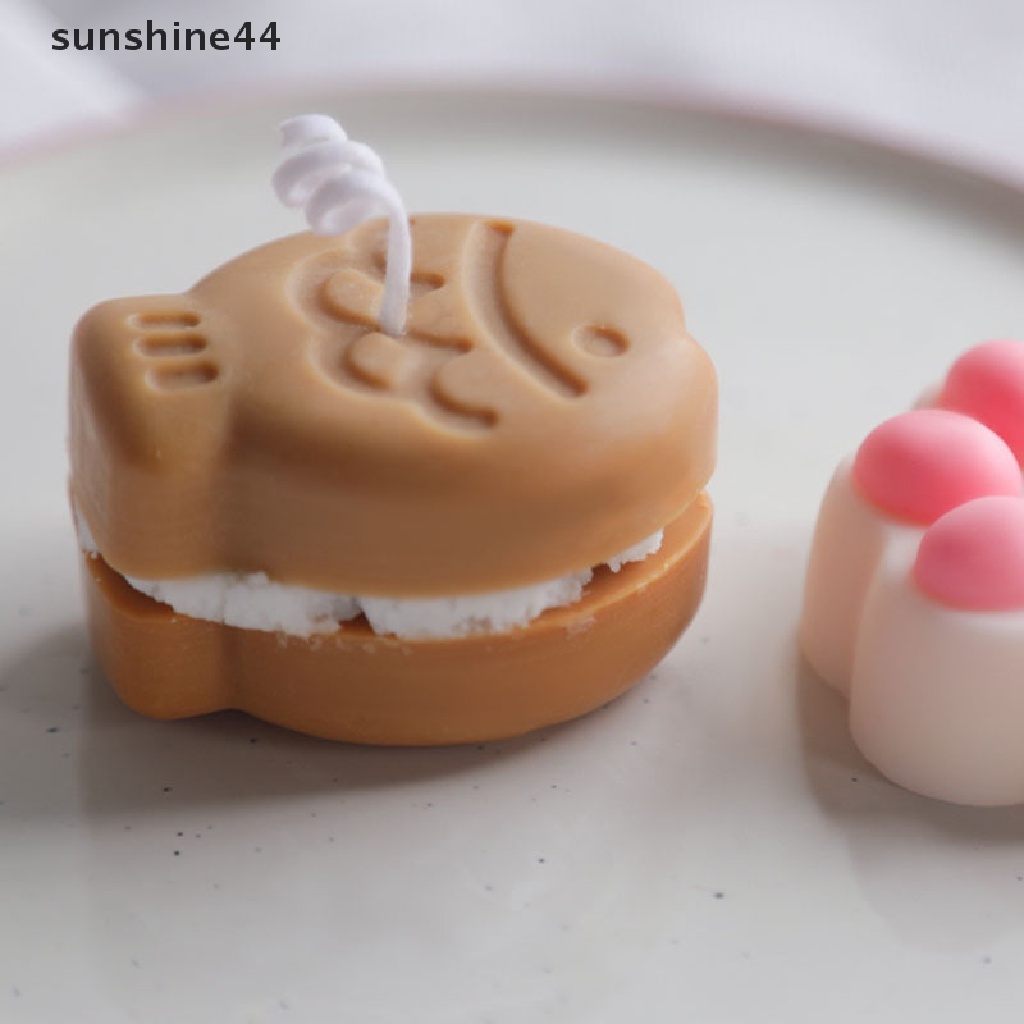 Sunshine Cetakan Sabun / Lilin / Cokelat Diy Bentuk Ikan Lucu Bahan Silikon