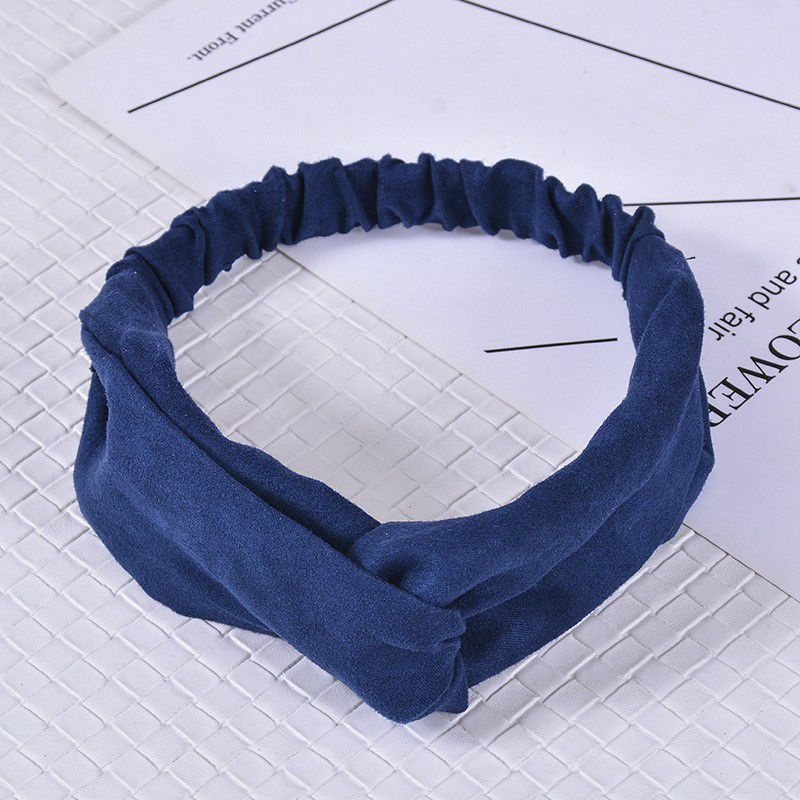 Bando Simple Korean Style Bandana Simpul Fashion Wanita Bando Import