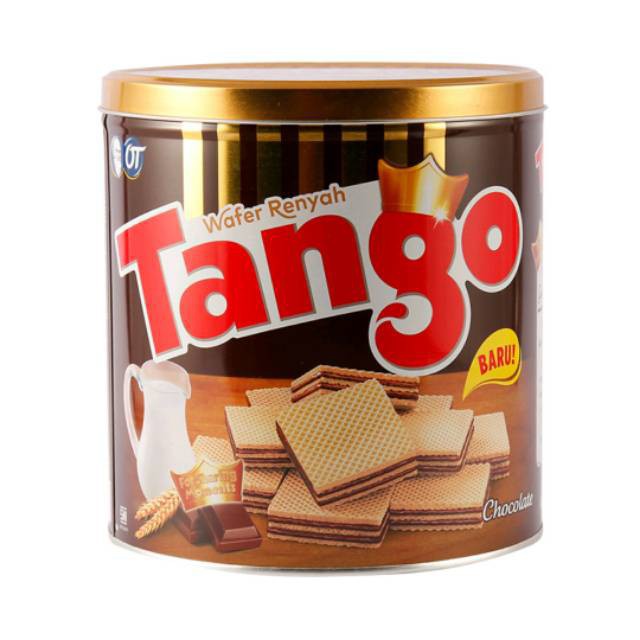 

WAFER TANGO KALENG RASA COKLAT KEMASAN ISI 315 Gram