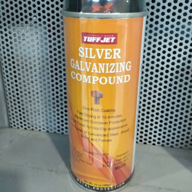 SILVER Galvanize Compound Tuff jet