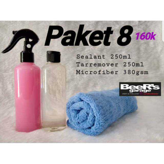 Paket Sealent | Tar Remover | Microfiber