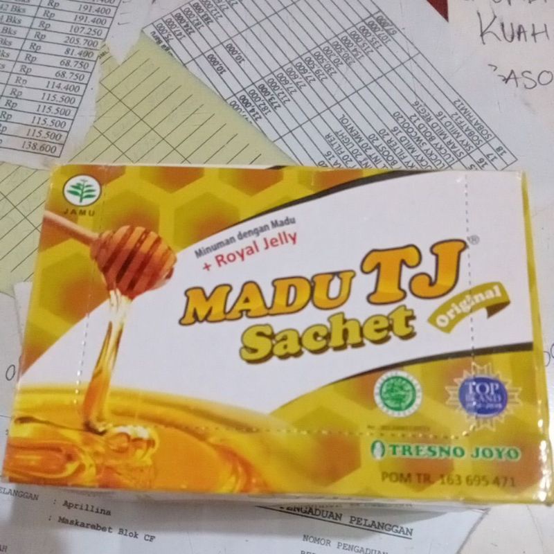 

Madu Tj Original Saset 20gram