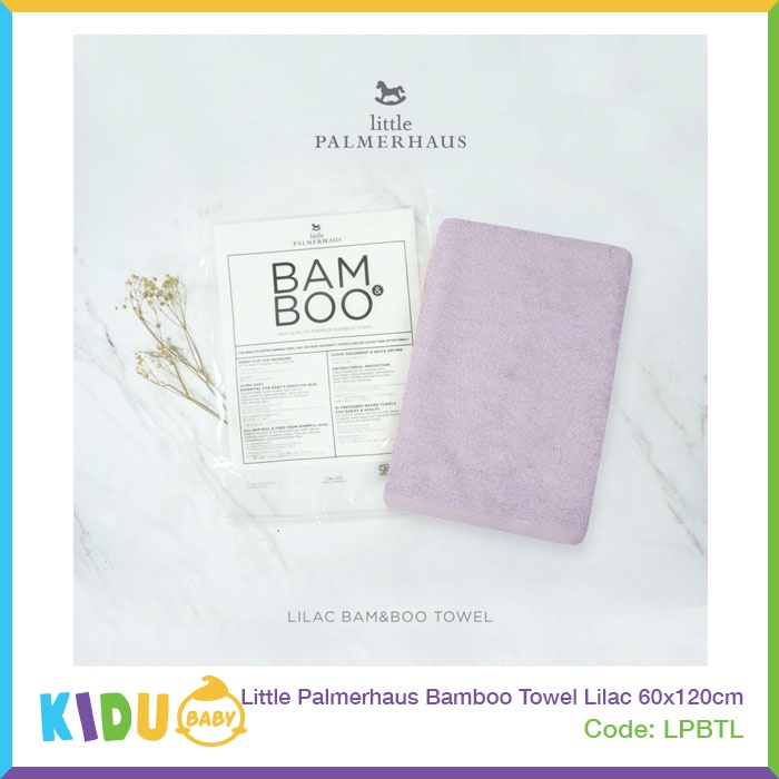 Little Palmerhaus Handuk Bamboo Towel 60x120cm Handuk Bayi Handuk Anak Kidu Baby