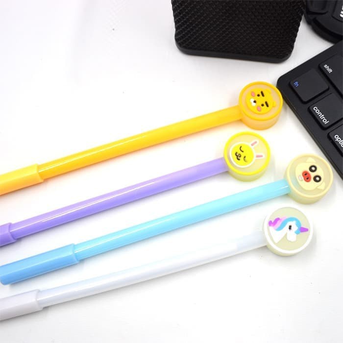 

Pulpen lucu murah unik karakter lucu icon bulat