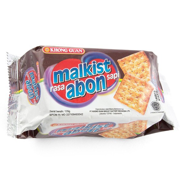 

KHONG GUAN MALKIST ABON SAPI per pack 135gr