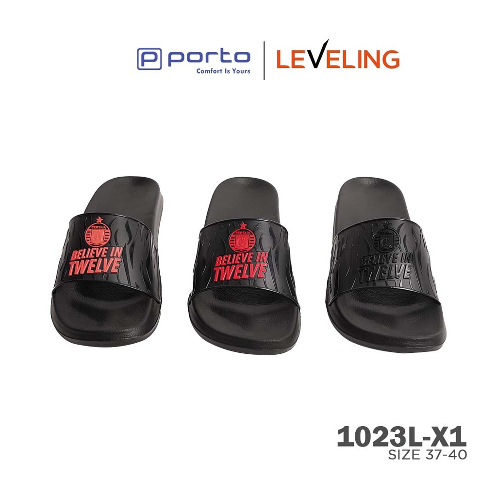 1023L-X1 - PORTO X PERSIJA Sandal Wanita Exclusive Selop Flip Flop Anti Slip Terbaru