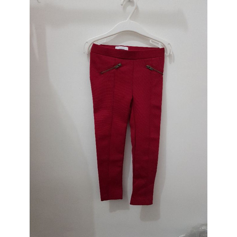 Jegging old navy ponte knit stevie pants Warna Red / merah