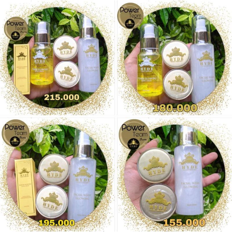 HYDE SKINCARE ORIGINAL BPOM SKINCARE PEMUTIH WAJAH