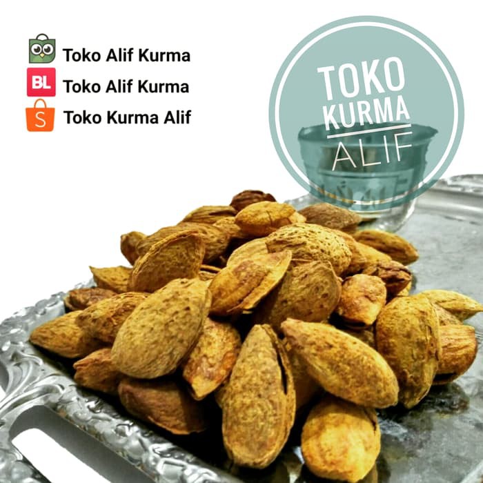 

kacang almond 500 Gram