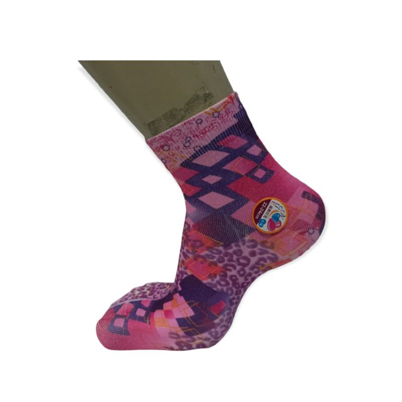 Kaos Kaki Printing Muslimah || Kaos Kaki Pendek Wanita || Kaos Kaki Printing