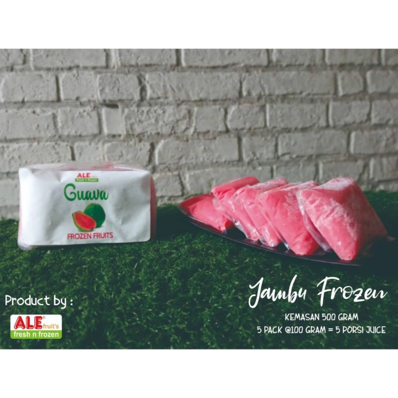 

Guava frozen - Jambu frozen 500gr, buah beku