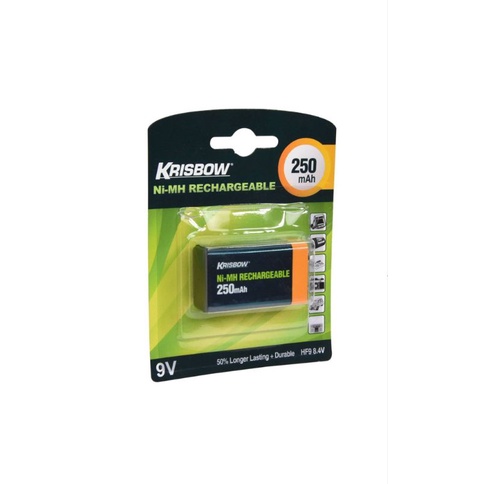 Baterai Rechargeable 9v 250 Mah