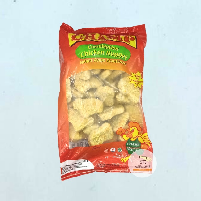 Champ Chicken Nugget Ayam Naget 1KG/ 500GR