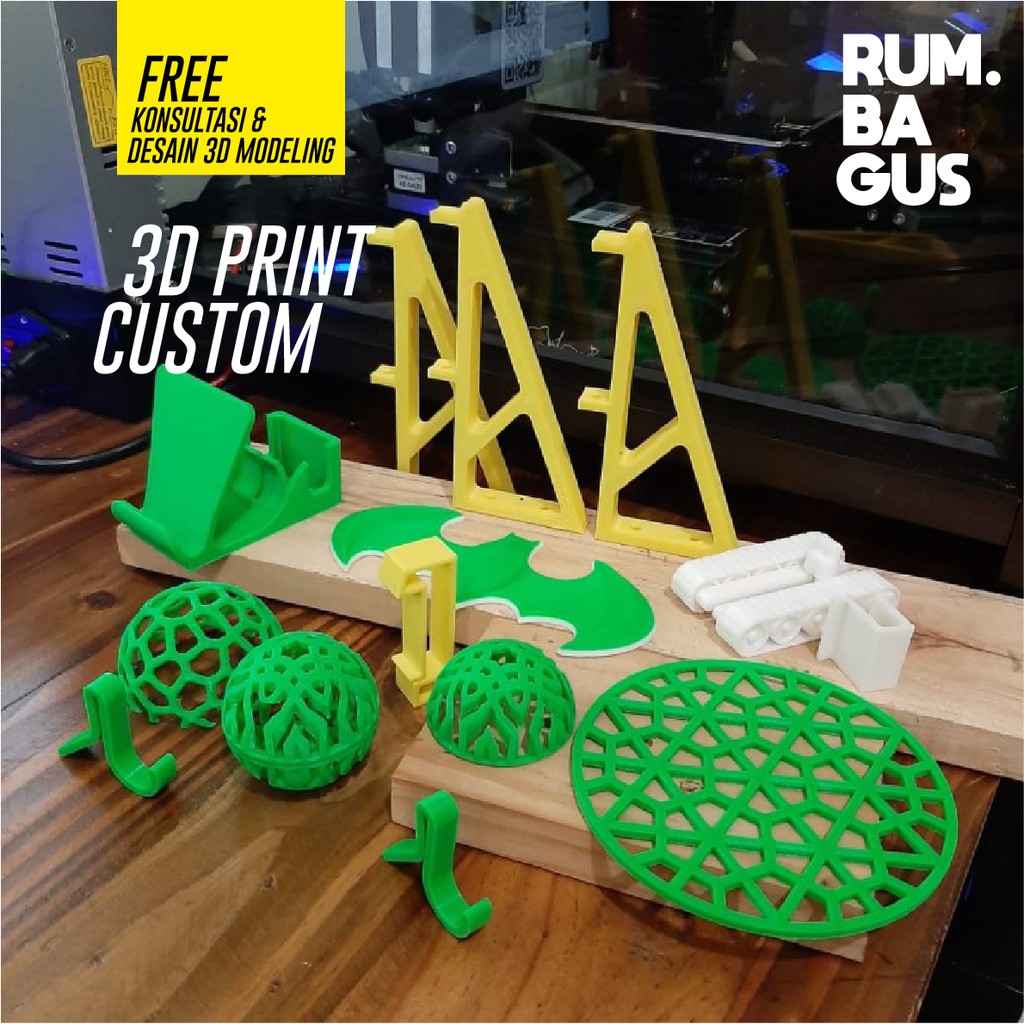 JASA CUSTOM 3D PRINTING