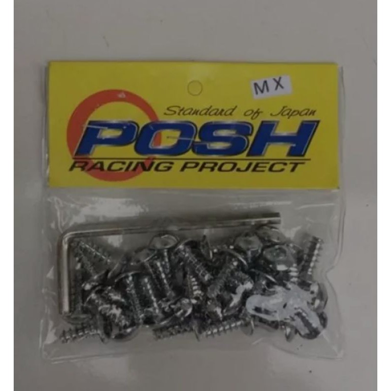 Baut L Body Set Yamaha Jupiter MX Chrome Posh - MF Variasi Motor