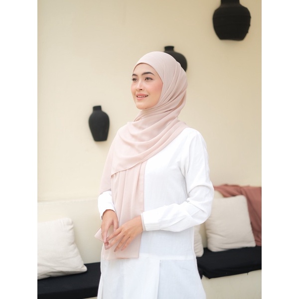 Pashmina Inner instan Melayu 2in1 ceruty Baby Doll